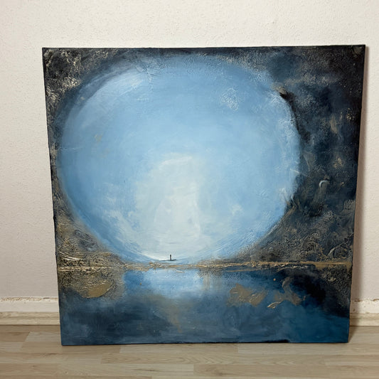 The Essence of Loneliness Original Artwork 100cm x 100cm