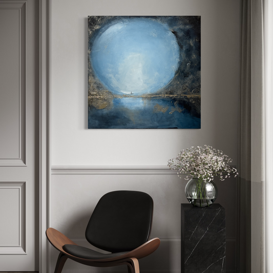 The Essence of Loneliness Original Artwork 100cm x 100cm